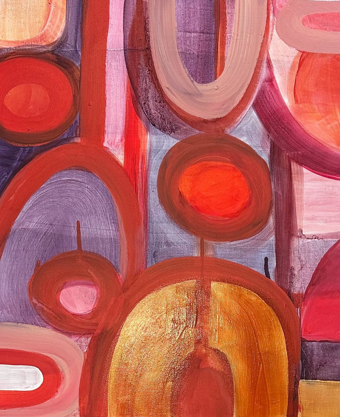 Painting by Georgia Gray