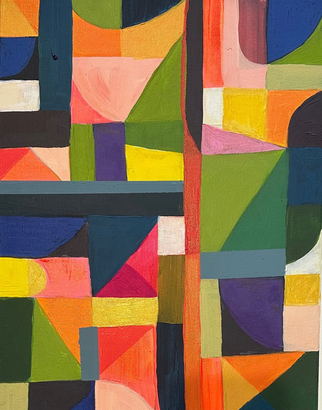 Painting by Georgia Gray