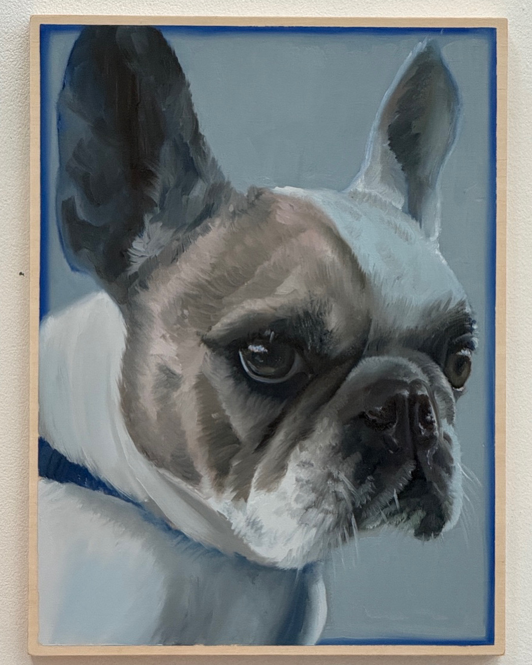 Dog painting by Stephanie Têtu
